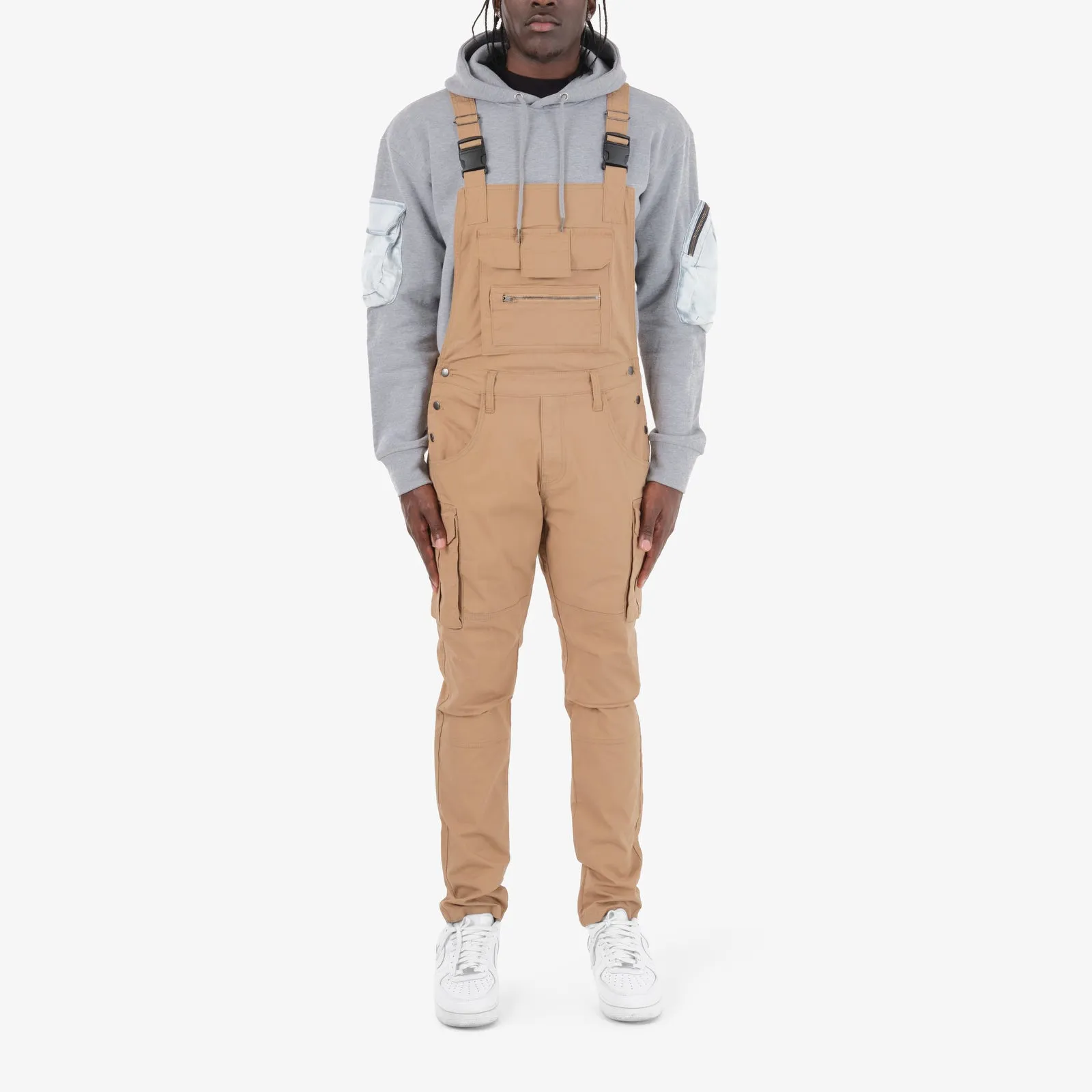 KHAKI OVERALLS