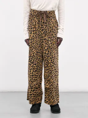 Leopard Easy Pants (K2409LP009-BROWN)