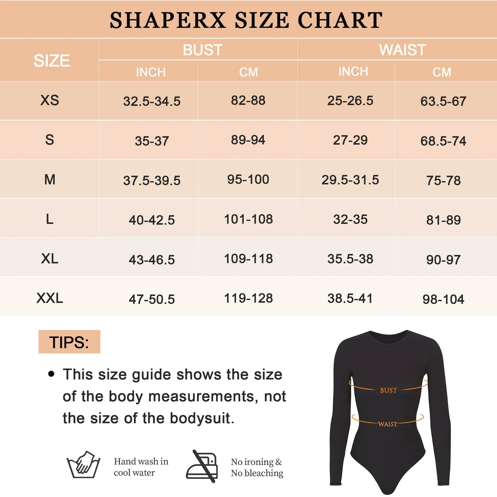 Long Sleeve Crew Neck Thong Bodysuit • Sienna