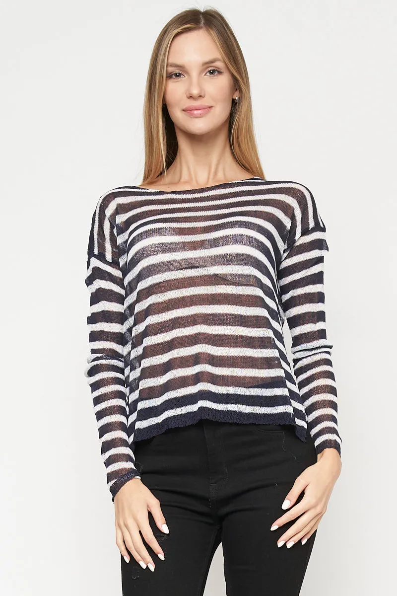 Long Sleeve Sweater Top (THSW0061)
