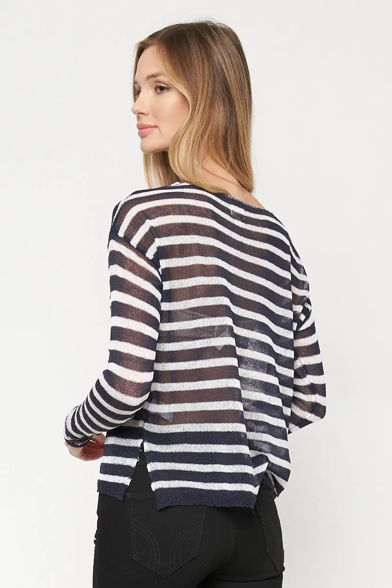 Long Sleeve Sweater Top (THSW0061)