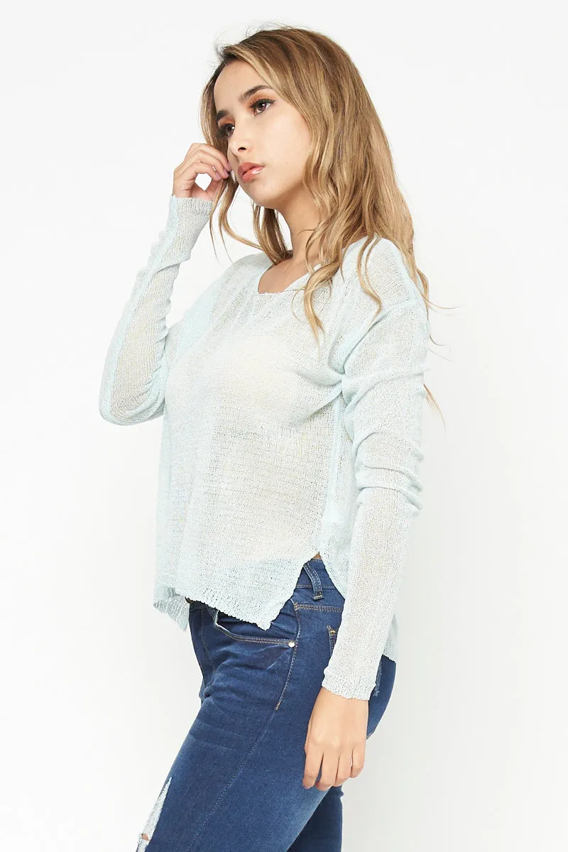 Long Sleeve Sweater Top (THSW0061)