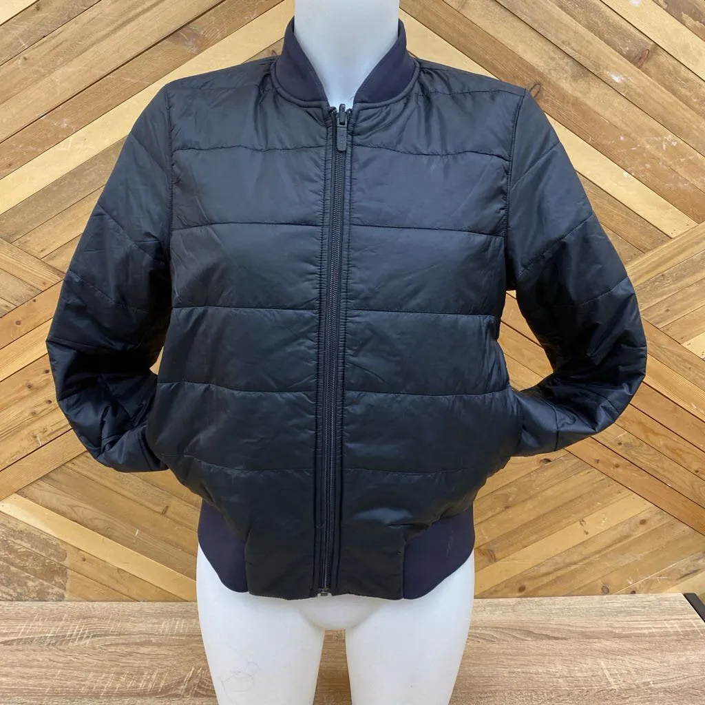 Lululemon- women's bomber jacket- MSRP $190: Black -women-SM