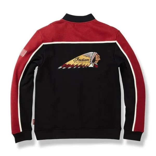 Mens Bk Headdress Zip Thru