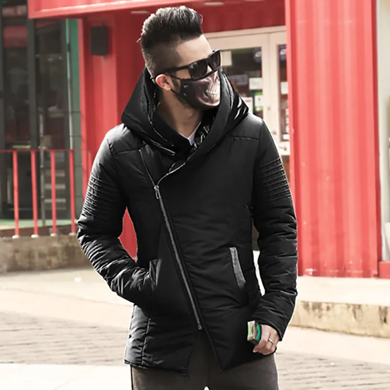 Men's Cotton Hooded Coat