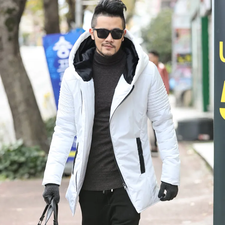 Men's Cotton Hooded Coat