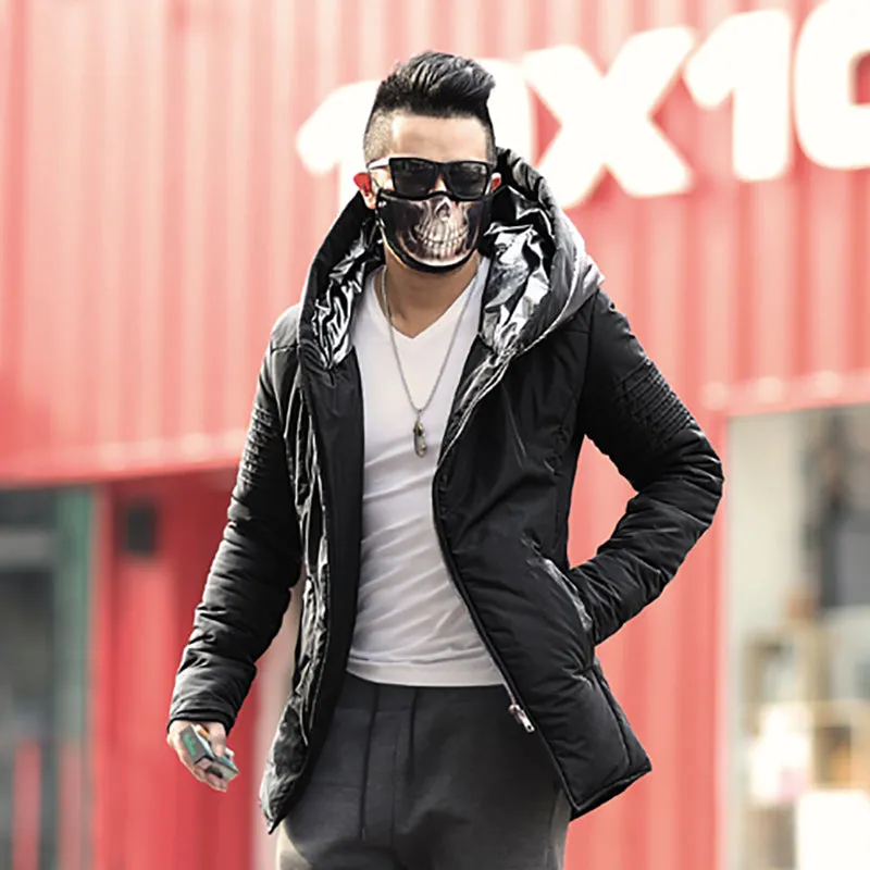 Men's Cotton Hooded Coat