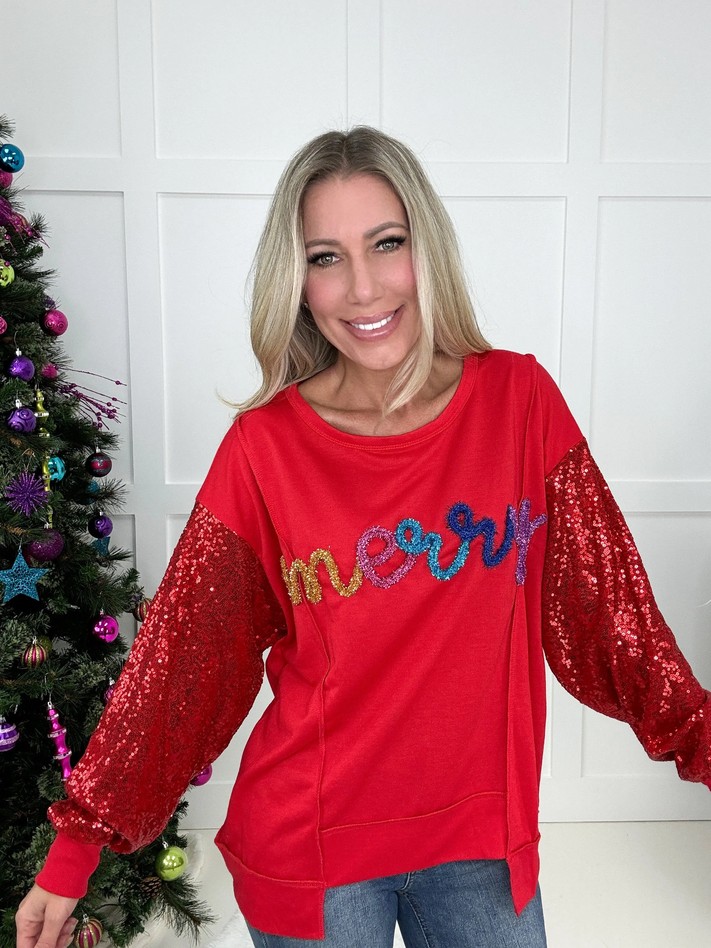 Merry Long Sleeve Top