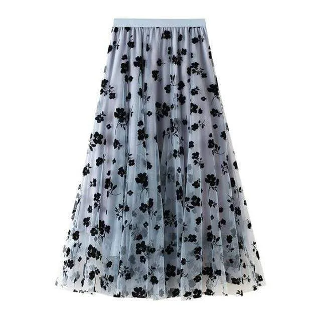 MESH TULLE WOMAN SKIRTS