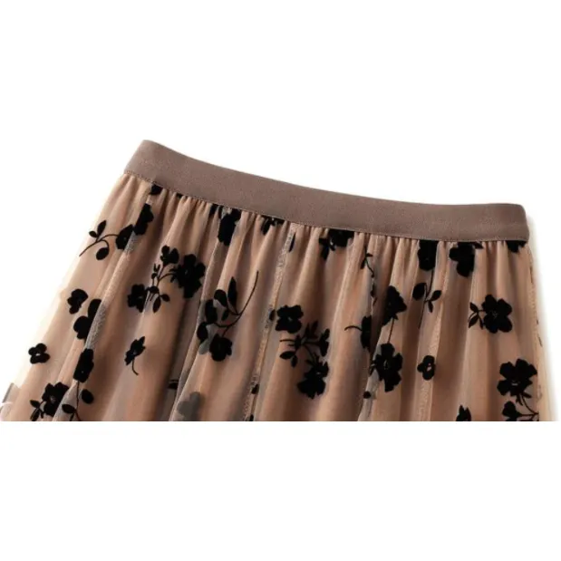 MESH TULLE WOMAN SKIRTS