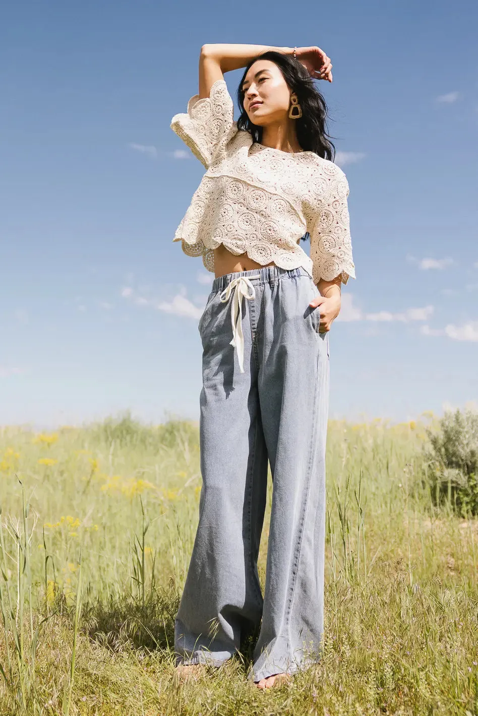 Mickey Wide Leg Jeans - FINAL SALE