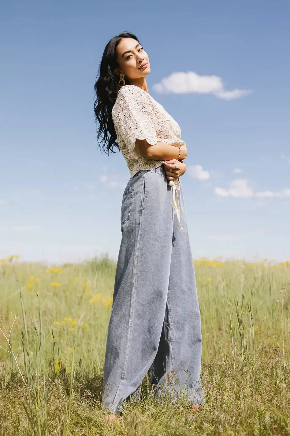 Mickey Wide Leg Jeans - FINAL SALE