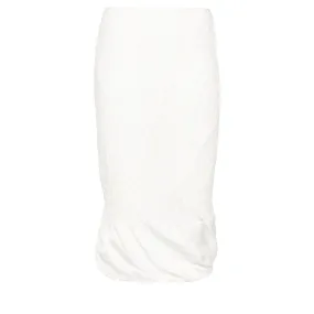 Mid Length Twisted Skirt