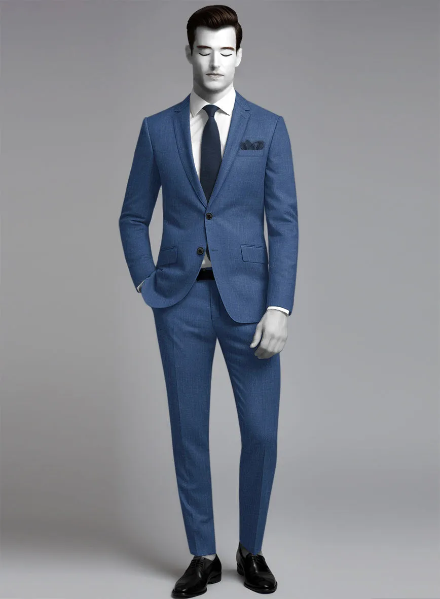 Napolean Ricci Artic Blue Wool Suit