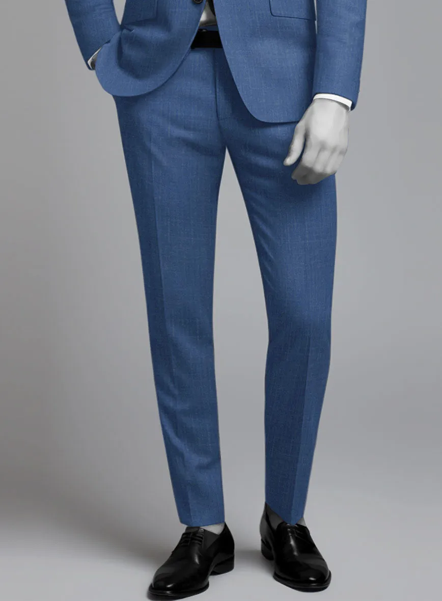 Napolean Ricci Artic Blue Wool Suit