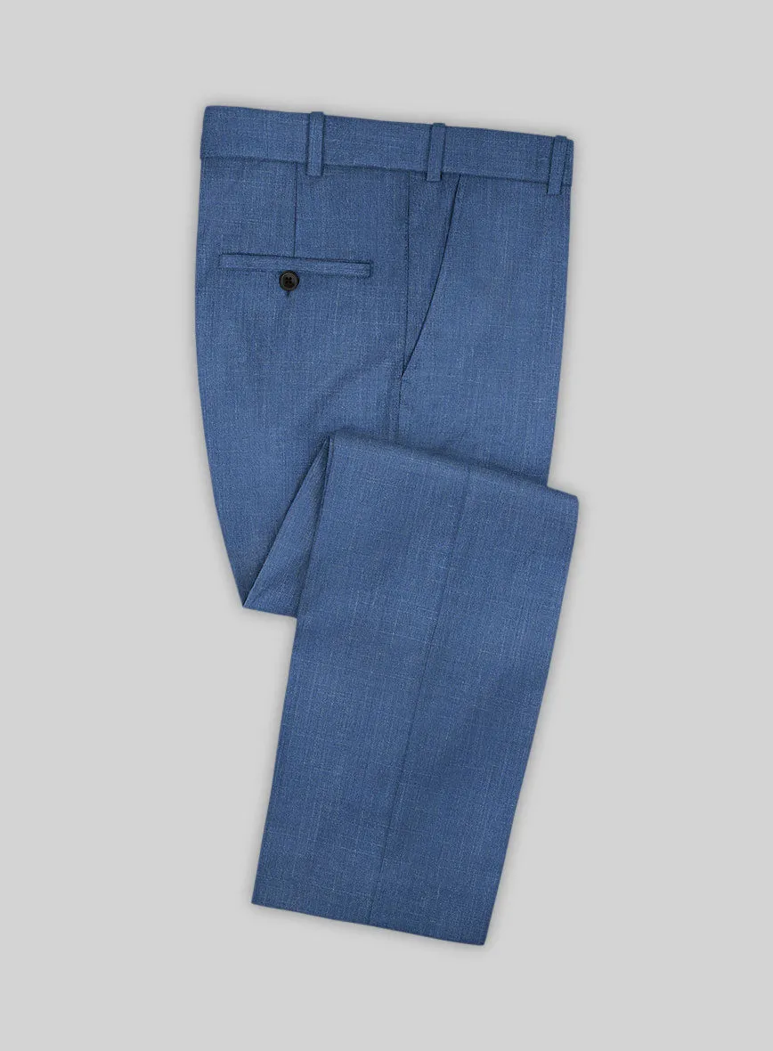 Napolean Ricci Artic Blue Wool Suit