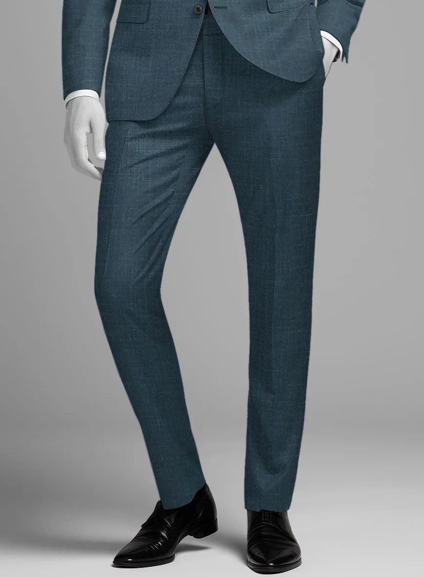 Napolean Ricci Rich Blue Wool Suit