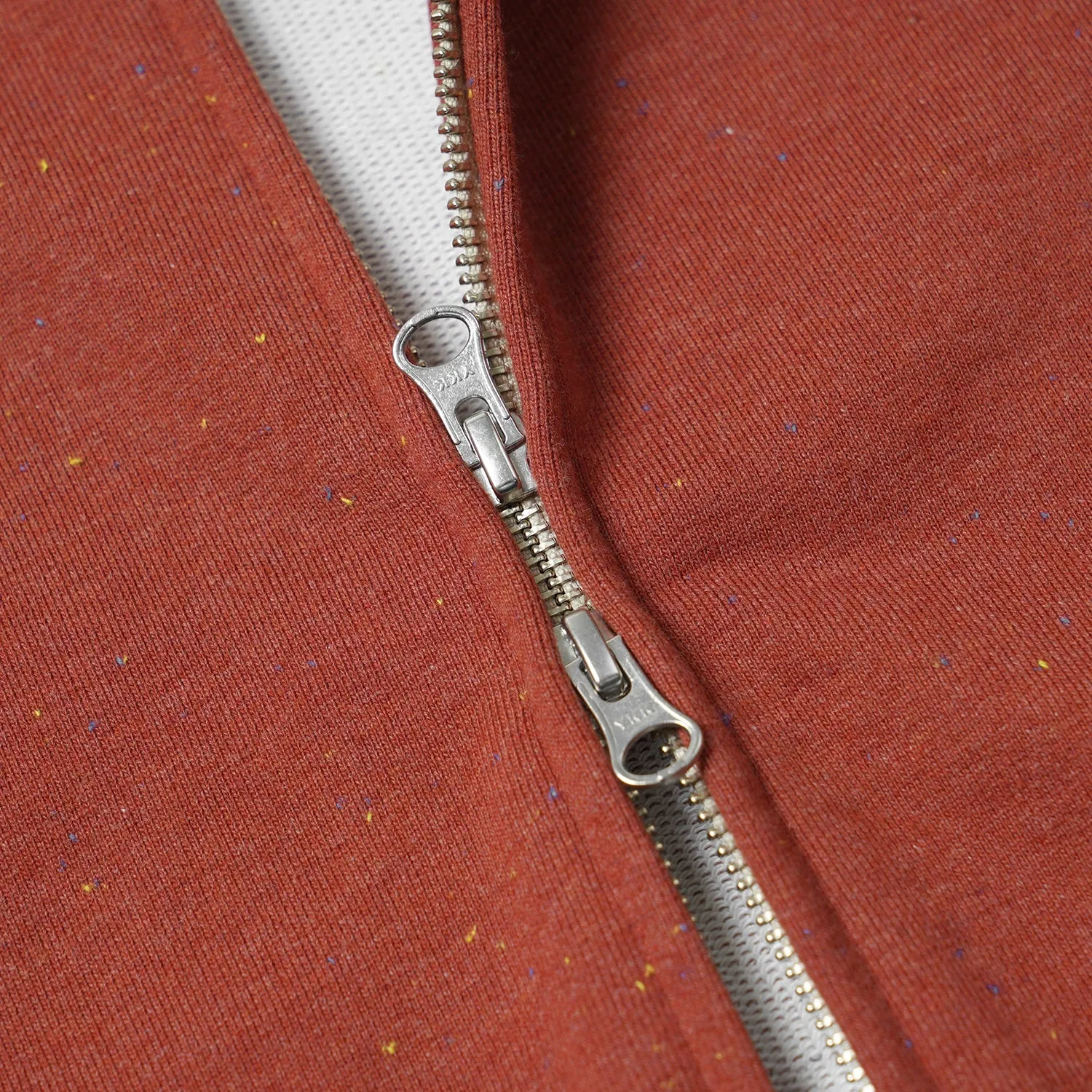 OG BOCACI HEAVYWEIGHT HOOD ZIPUP PARKA - BRICK