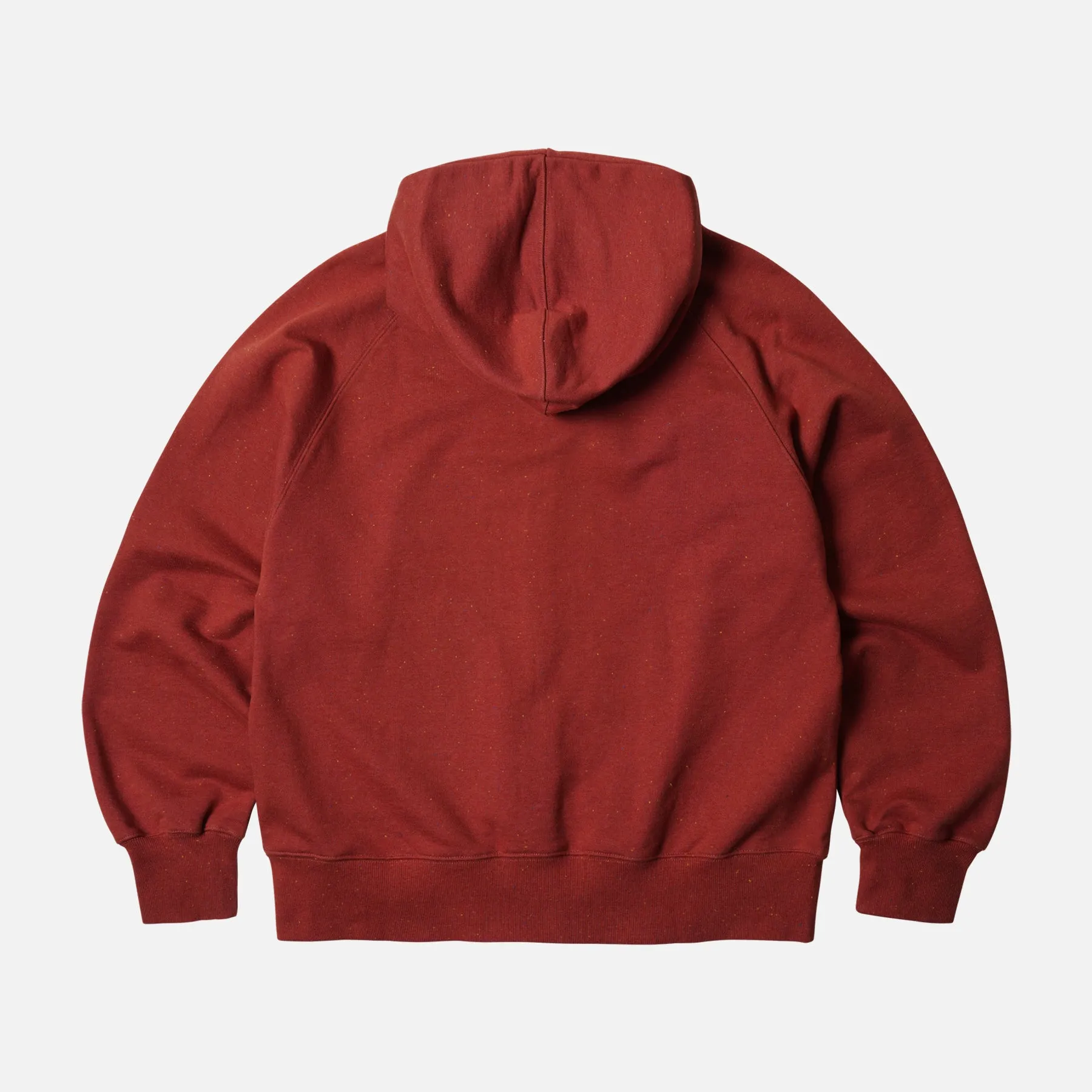 OG BOCACI HEAVYWEIGHT HOOD ZIPUP PARKA - BRICK