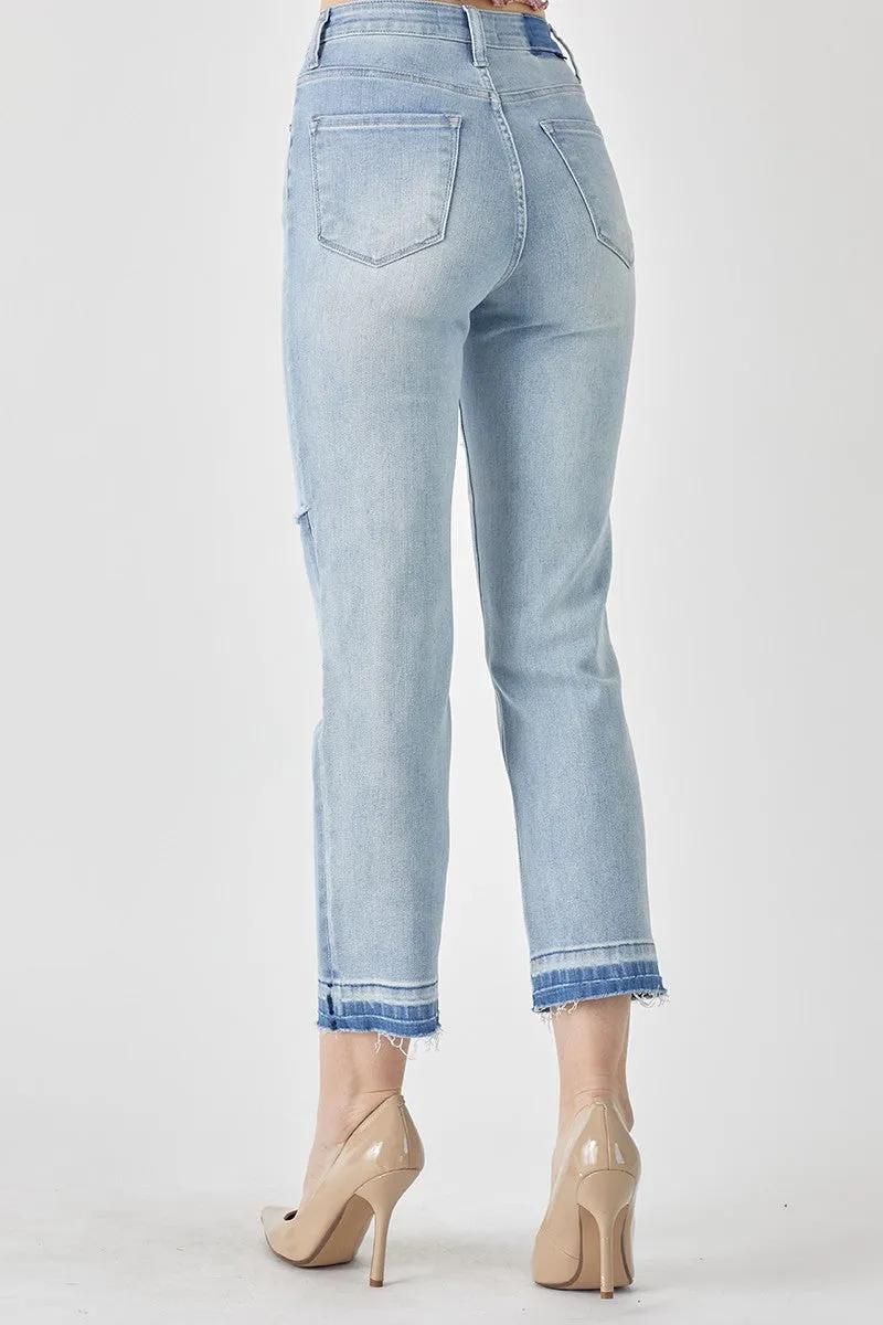 Paisley Patch Jeans