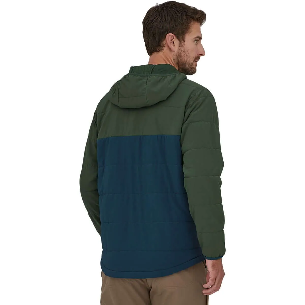 Patagonia M Pack In Pullover Hoodie TIDEPOOL BLUE