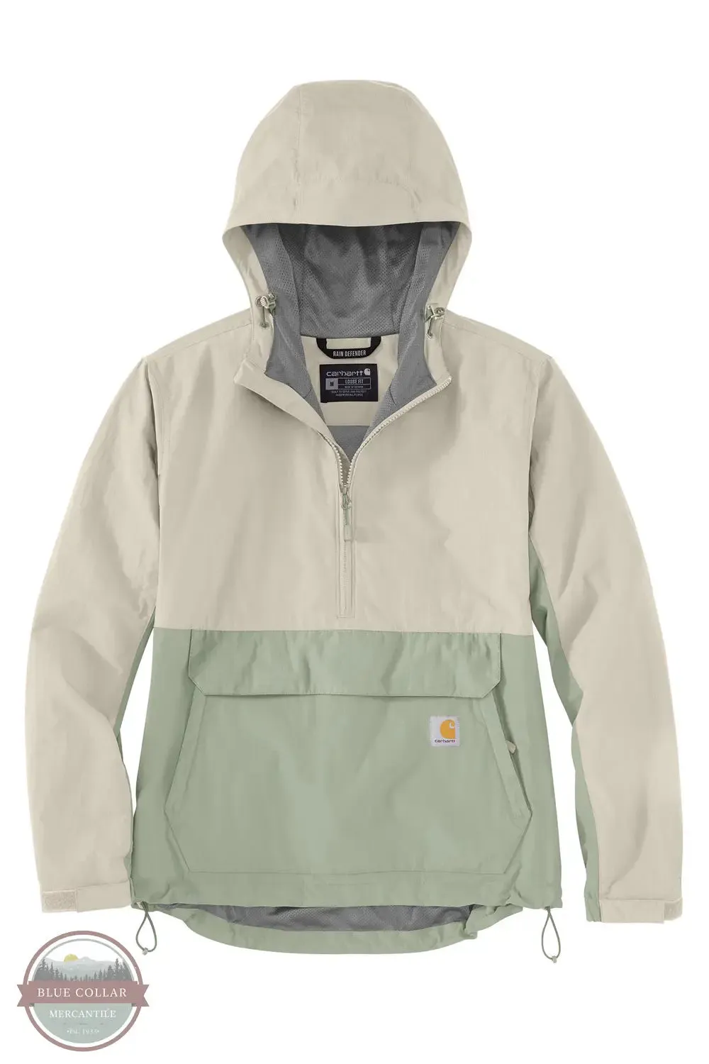 Rain Defender Loose Fit Lightweight Packable Anorak 105861