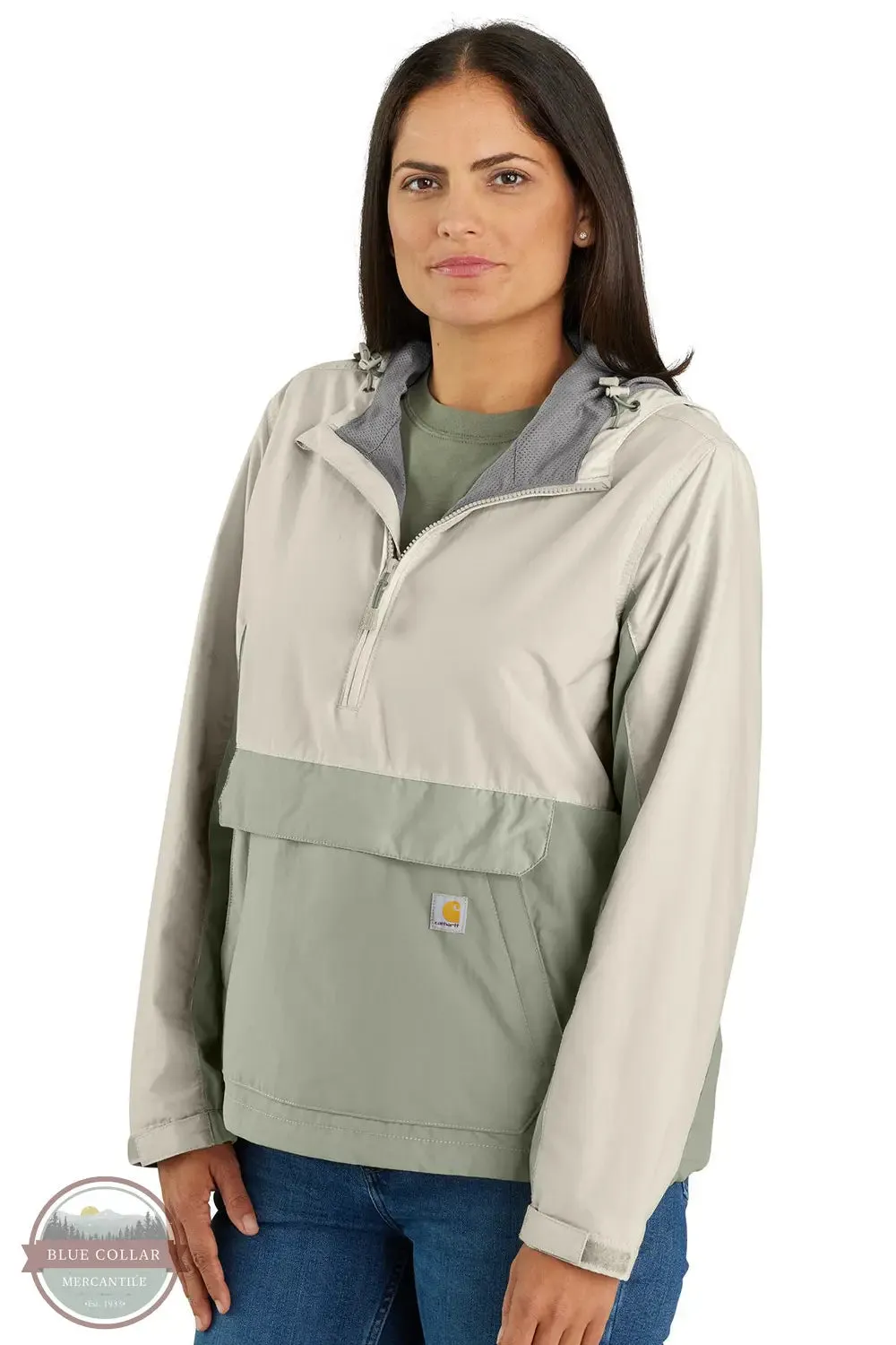 Rain Defender Loose Fit Lightweight Packable Anorak 105861