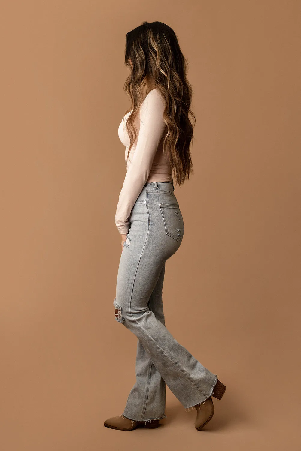 Sadie High-Rise Flare Jeans