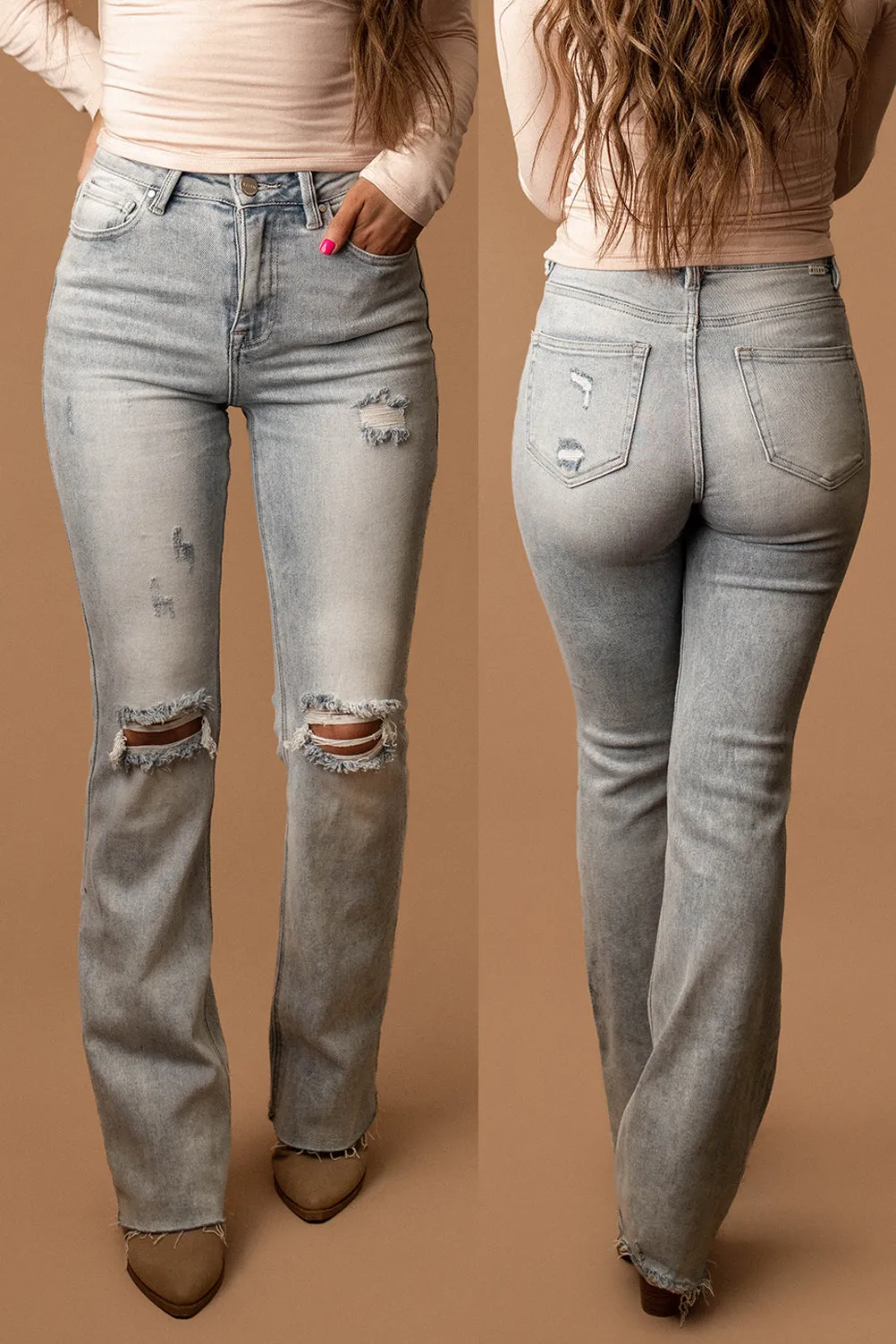 Sadie High-Rise Flare Jeans