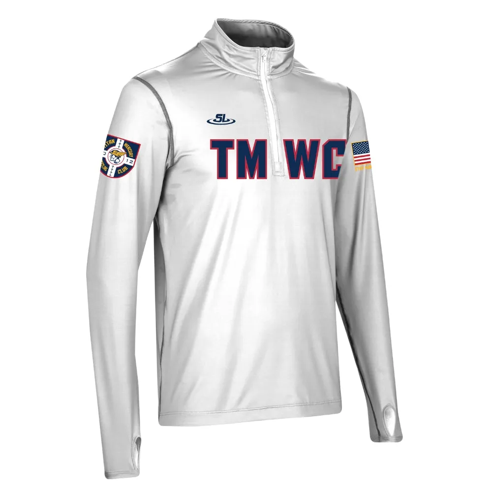 Scraplife TMWC Quarter Zip White - Men's