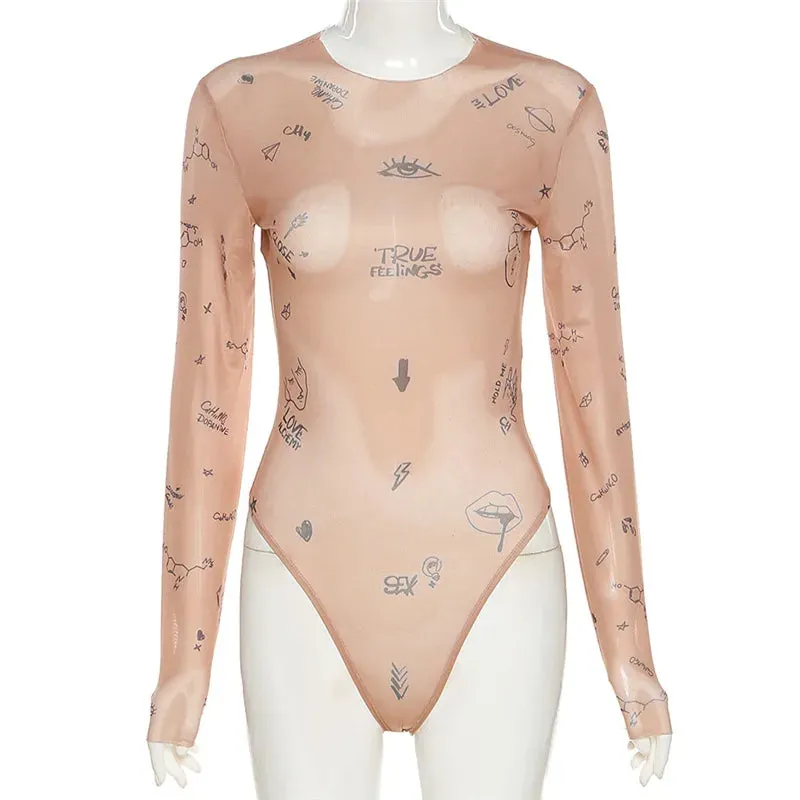 Sexy tight-fitting Bodysuit