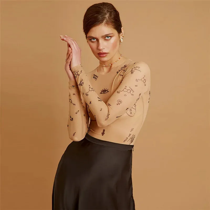 Sexy tight-fitting Bodysuit