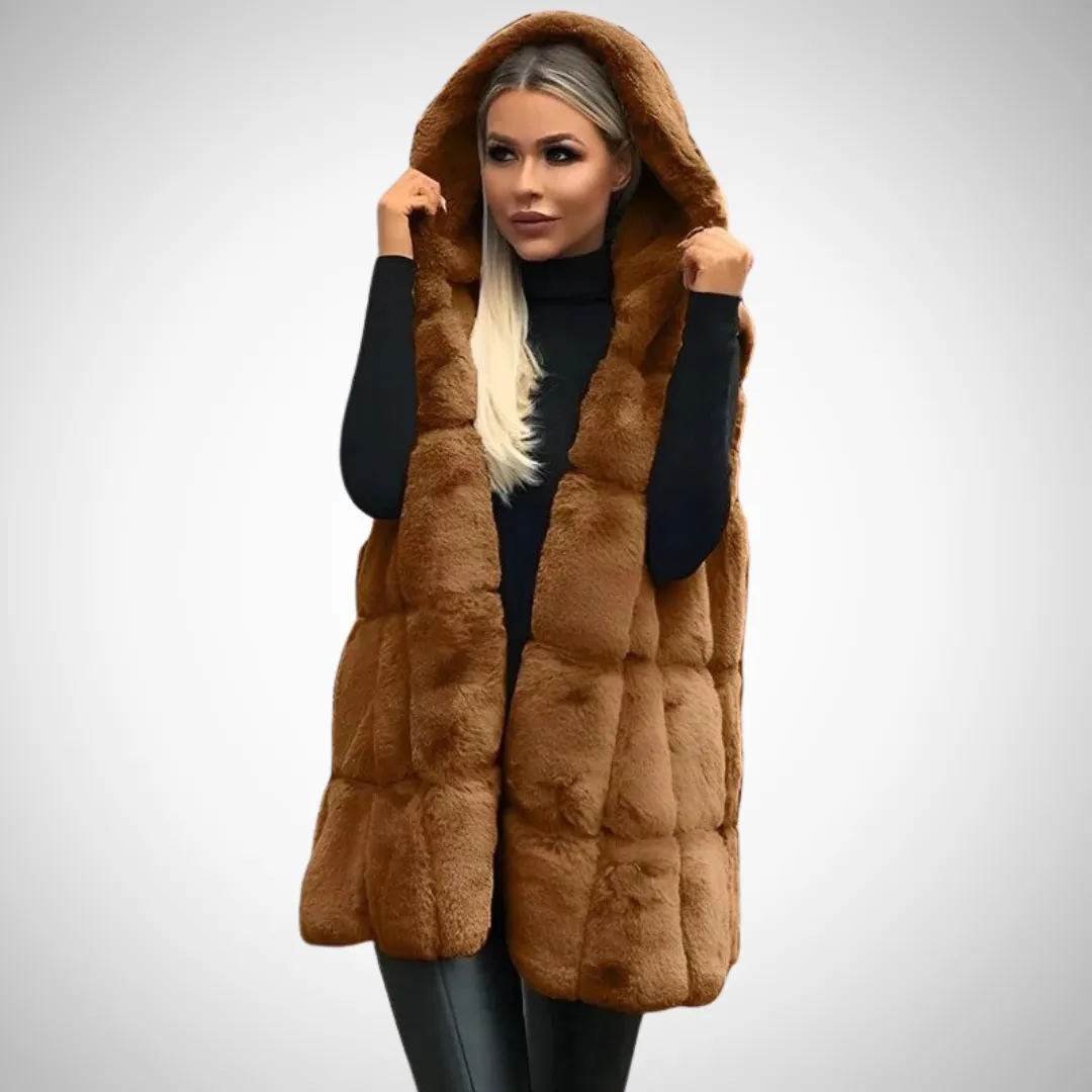 Shaney Hooded Winter Vest