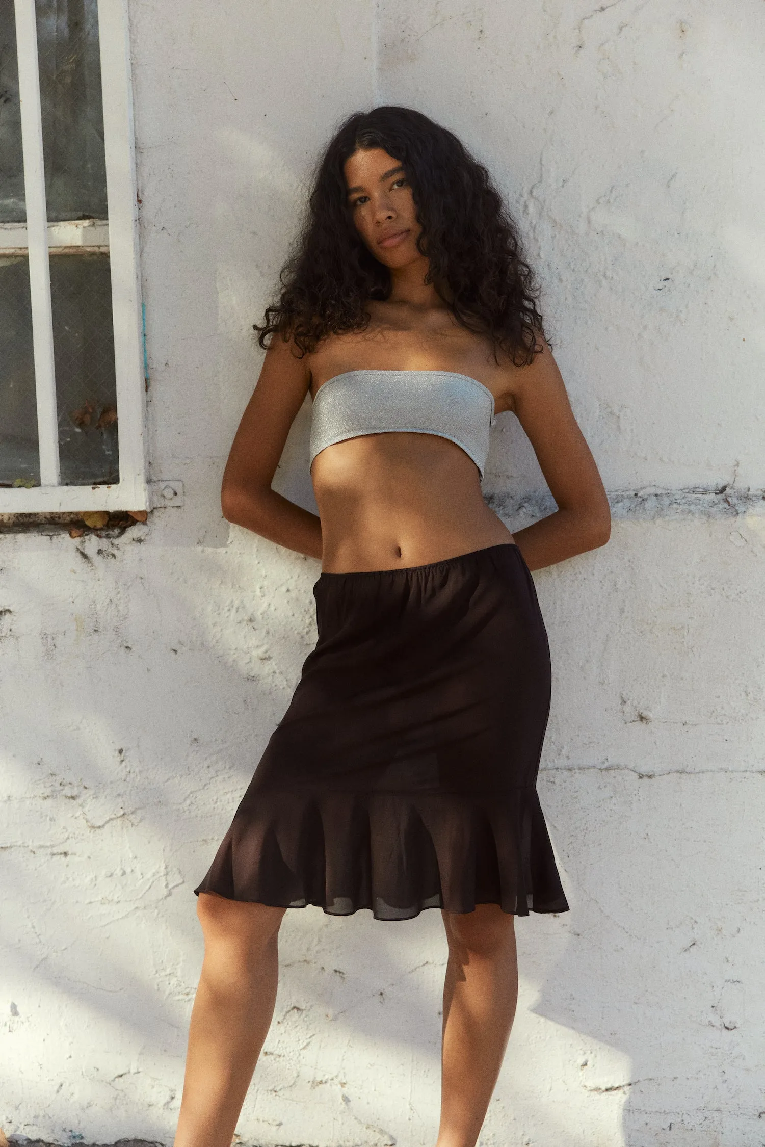 Silk Flora Skirt