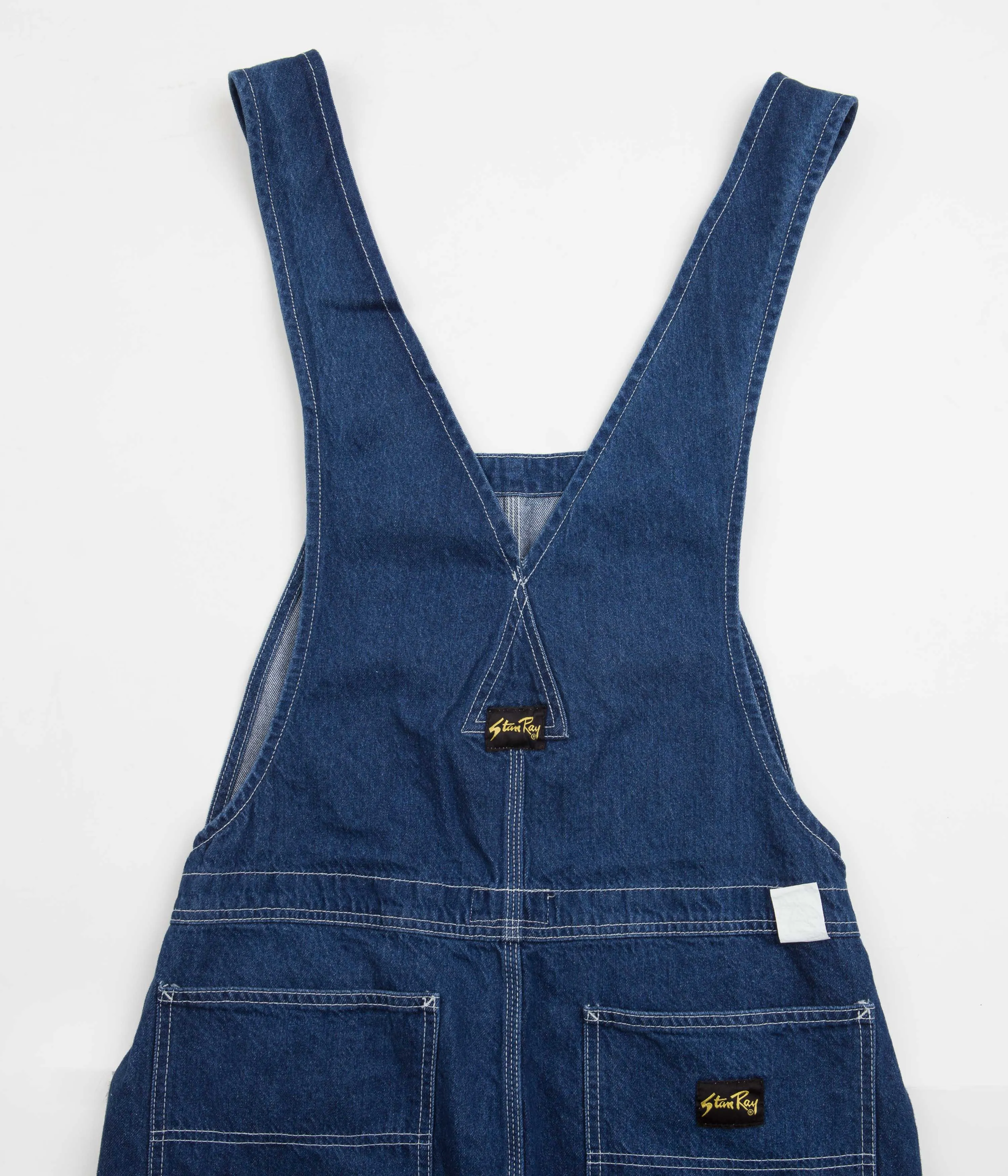 Stan Ray Earls Bib Overalls - Stonewashed