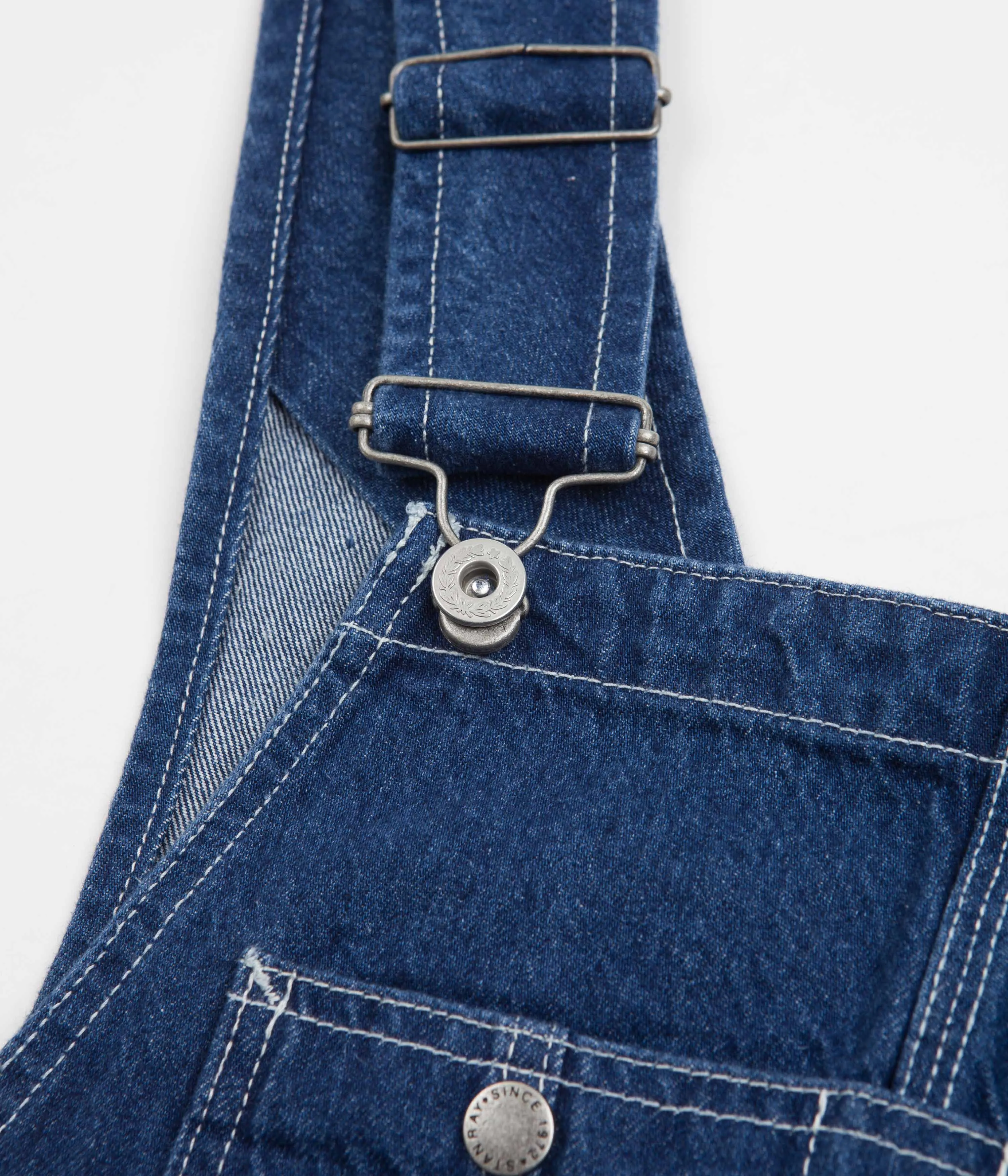 Stan Ray Earls Bib Overalls - Stonewashed