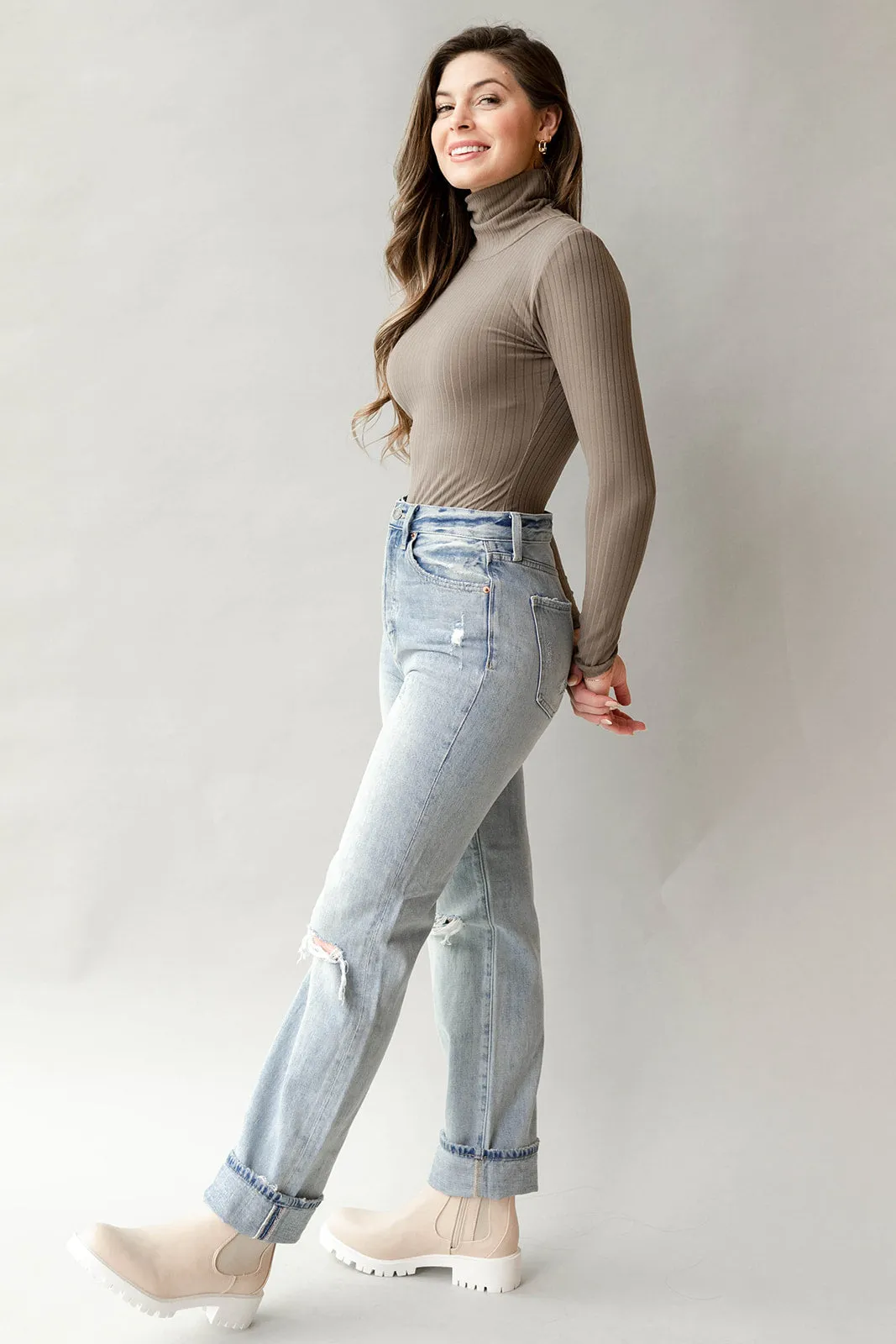 sunshine ribbed bodysuit