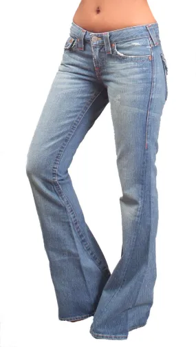 True Religion Joey Flare Leg Jean in Cowgirl
