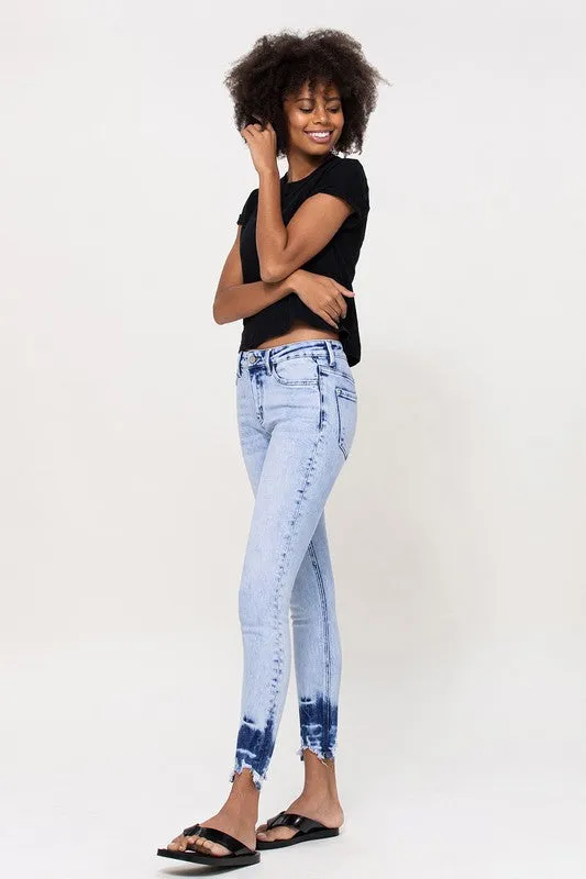 Vervet Mid Rise Ankle Skinny Jeans