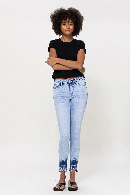 Vervet Mid Rise Ankle Skinny Jeans