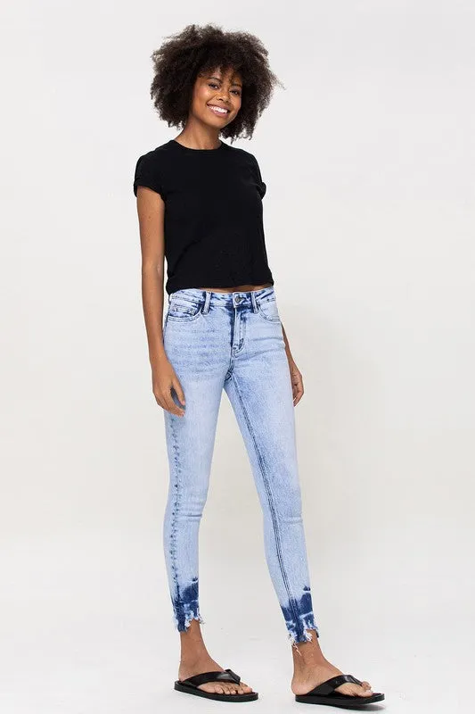 Vervet Mid Rise Ankle Skinny Jeans