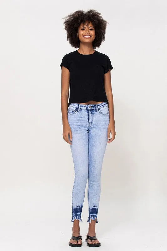 Vervet Mid Rise Ankle Skinny Jeans