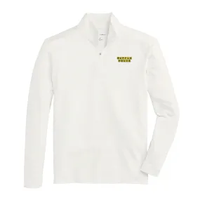 Waffle House Flow 1/4 Zip Pullover - White