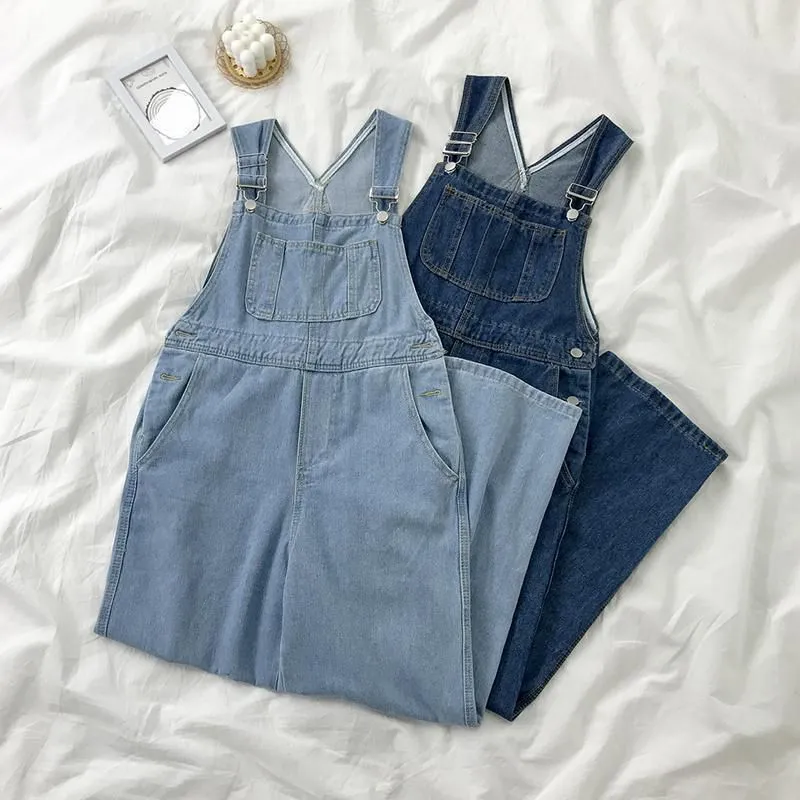 Wardrobe Basics Ripped Denim Romper Shorts Jean overalls