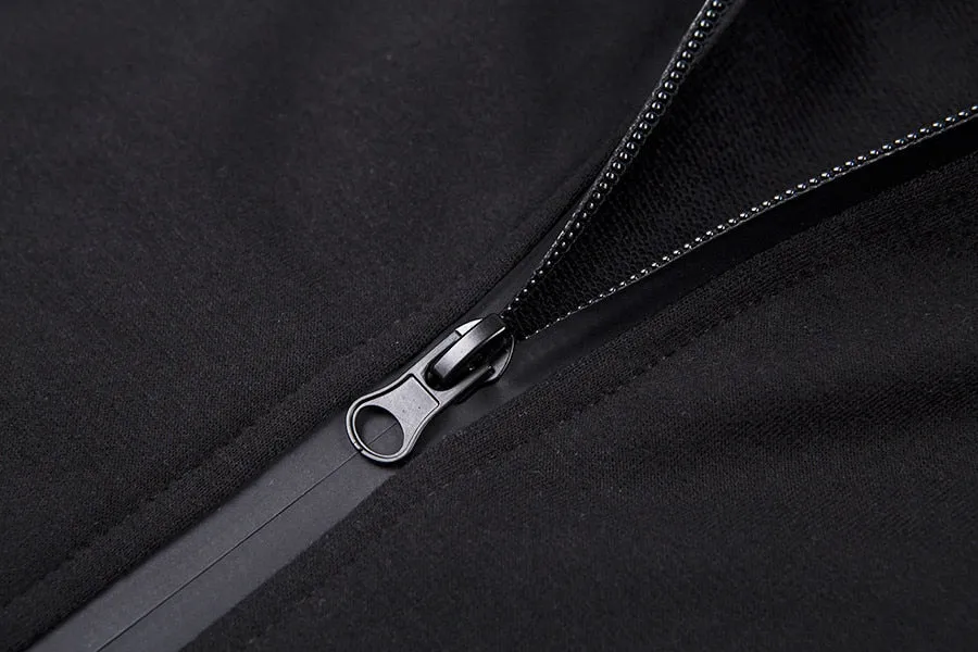 Women's Autumn/Winter Zippered Hooded Loose Sweatshirt