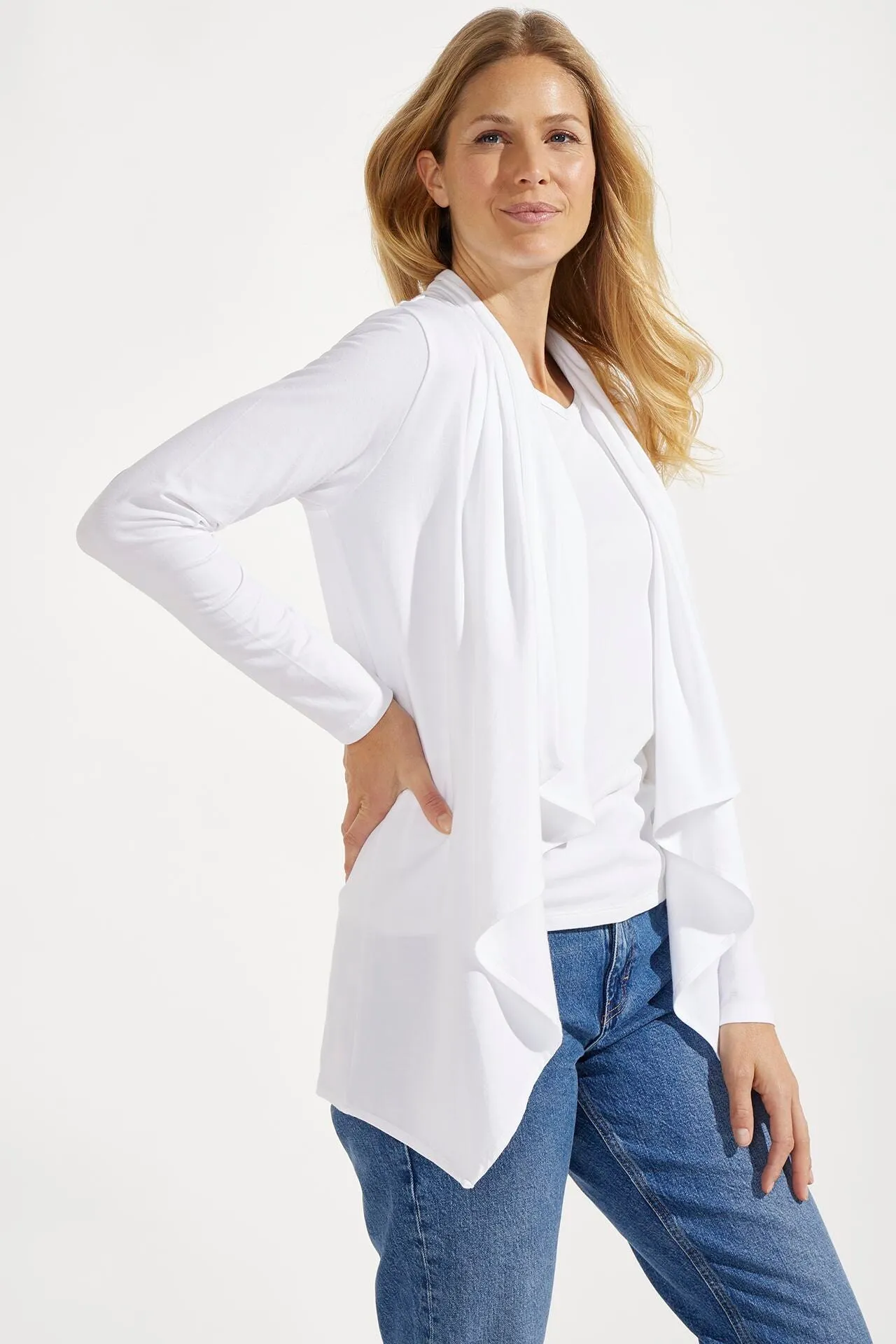 Women's Marietas Sun Wrap | White