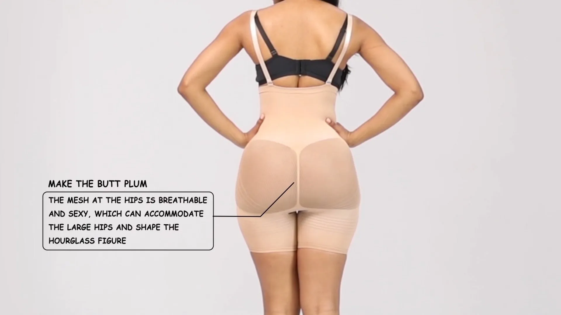 Women's  Slimming Full Body Shaper Rear Lifter Tummy Control Pants Seamless Women Underwear Bodysuits