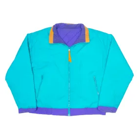 WOOLRICH Reversible Insulated Womens Bomber Jacket Green L
