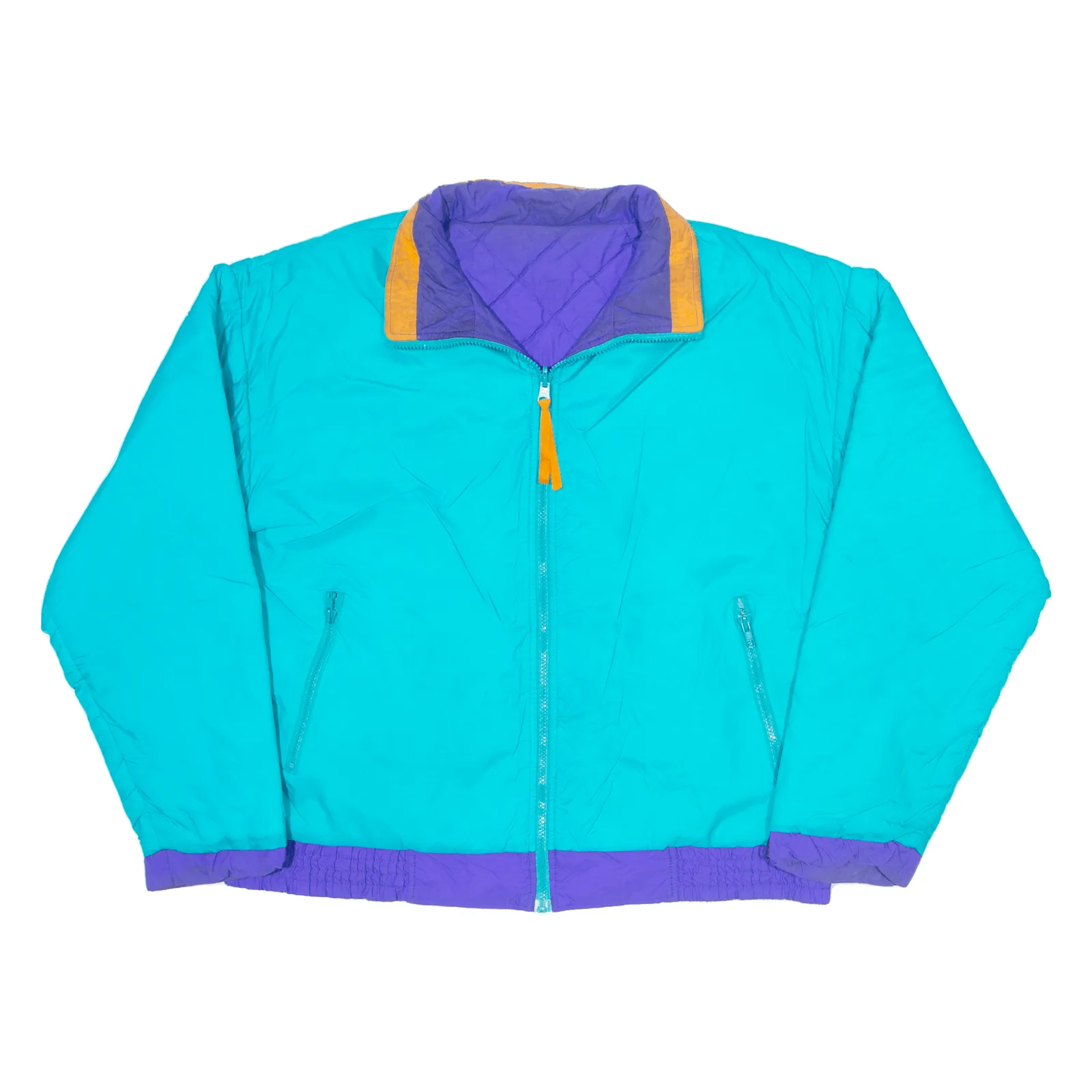 WOOLRICH Reversible Insulated Womens Bomber Jacket Green L