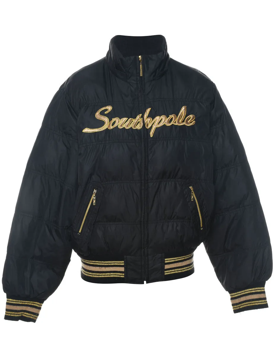 Zip Front Puffer Jacket - XL